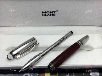 Mont Blanc Fake Pen Starwalker Red and Silver Rollerball Pen